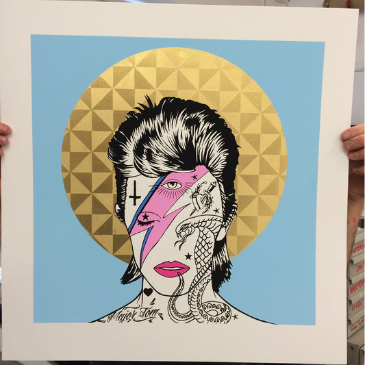 IconInk ‘Ziggy” David Bowie Print