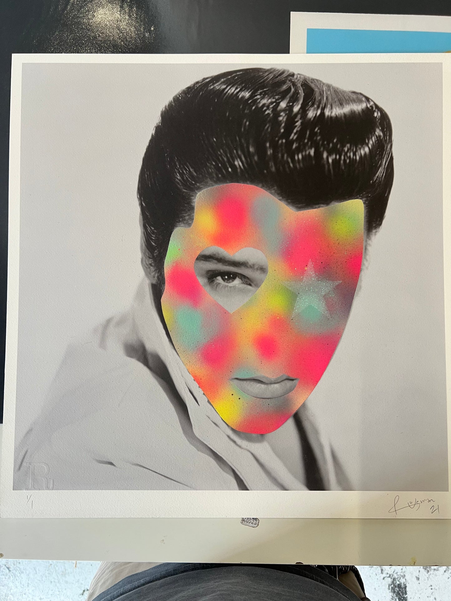 Elvis Rainbow Face