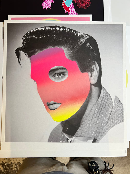 Elvis Rainbow Face