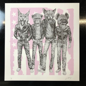 Animal Punk Band - Bandera rosa