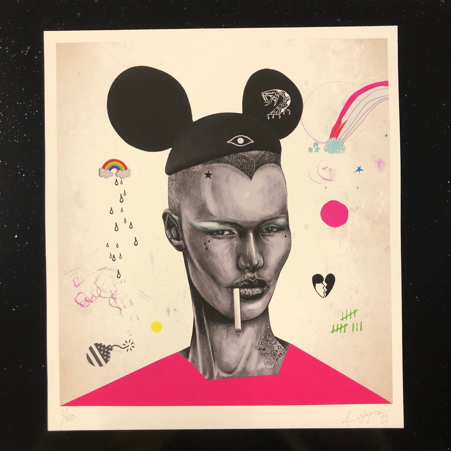 Collage de Mickey de gracia