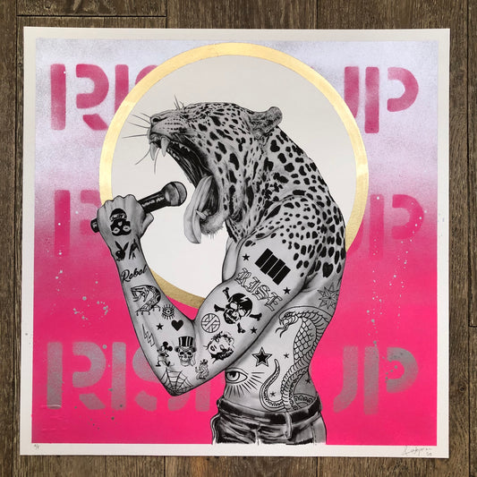 Animal Punk - Rebel Yell - Rosa/Plata/Rise Up