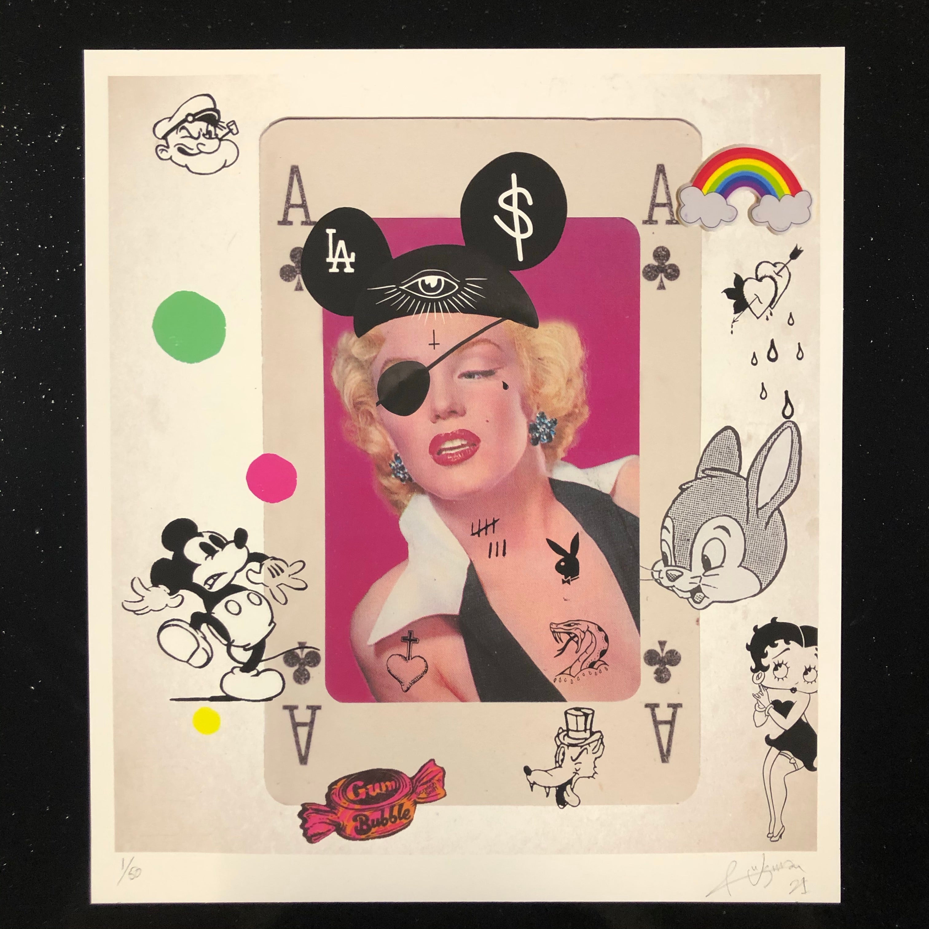 Collage de Marilyn Mickey