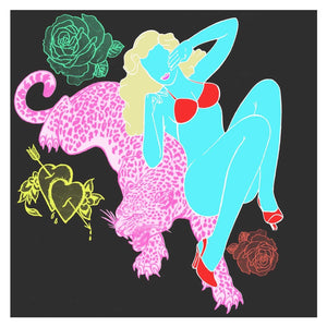 Neon Pin Up 1 Limited Edition Prints