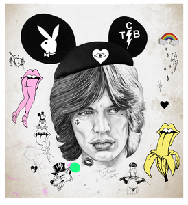 Mick Mickey Collage