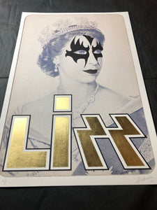 LIZZ Gene - Impresión de edición limitada de Rock Royalty