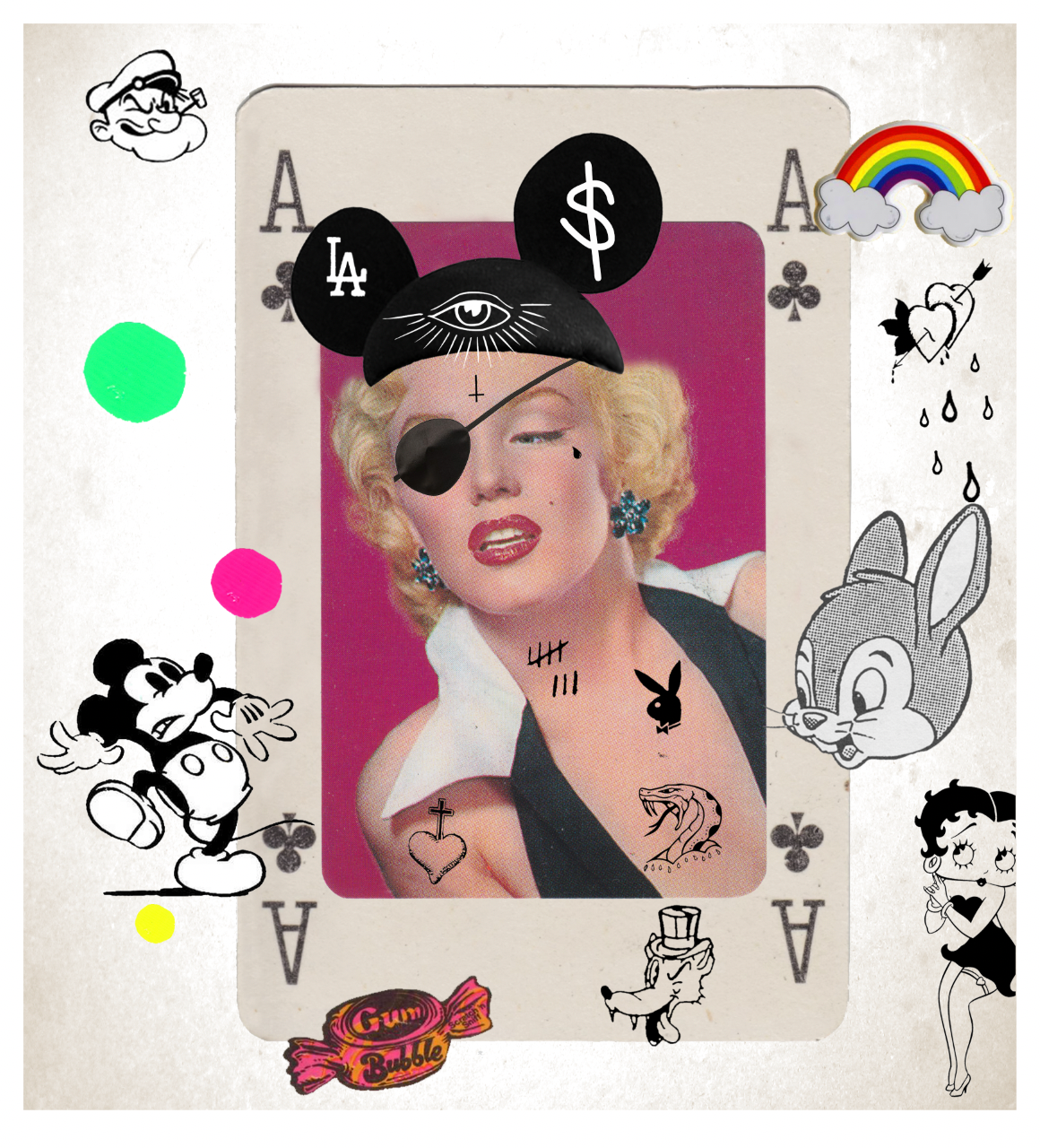 Marilyn Mickey Collage