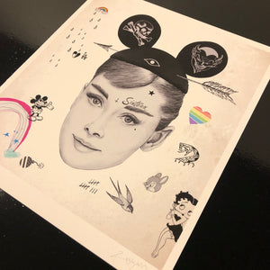 Collage de Audrey-Mickey